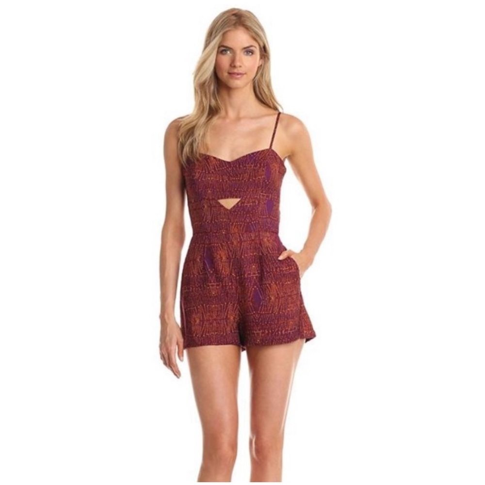Bcbgeneration keyhole romper 2
